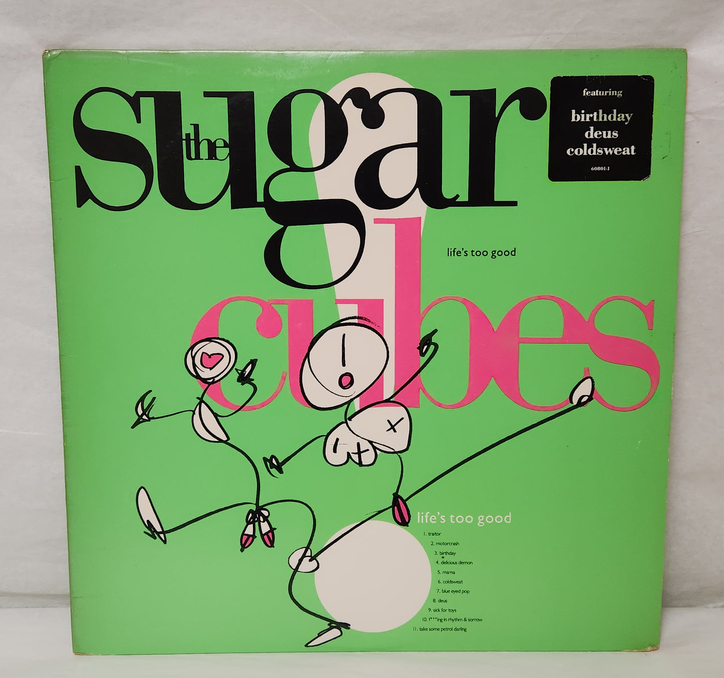 The Sugarcubes "Life's Too Good" 1988 Alt Rock / Pop Record Album