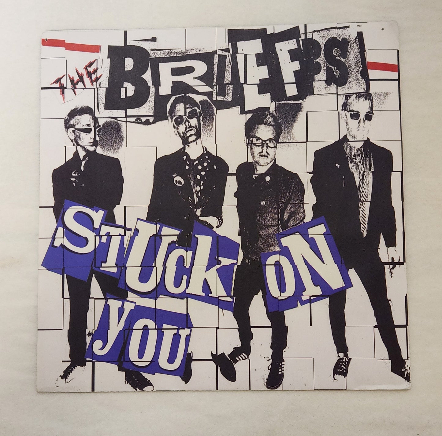 The Briefs "Stuck On You / F**k Me Dead" 2005 Punk Vinyl 7" Single