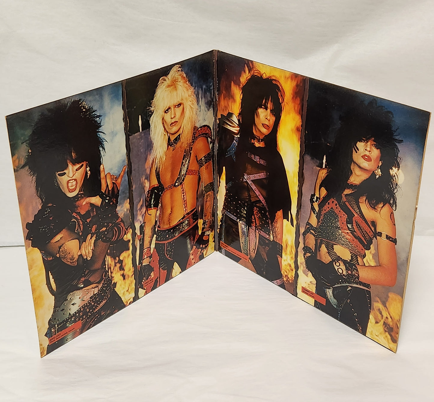 Motley Crue Promo "Shout At The Devil" 1983 Heavy Metal Hard Rock Record Album