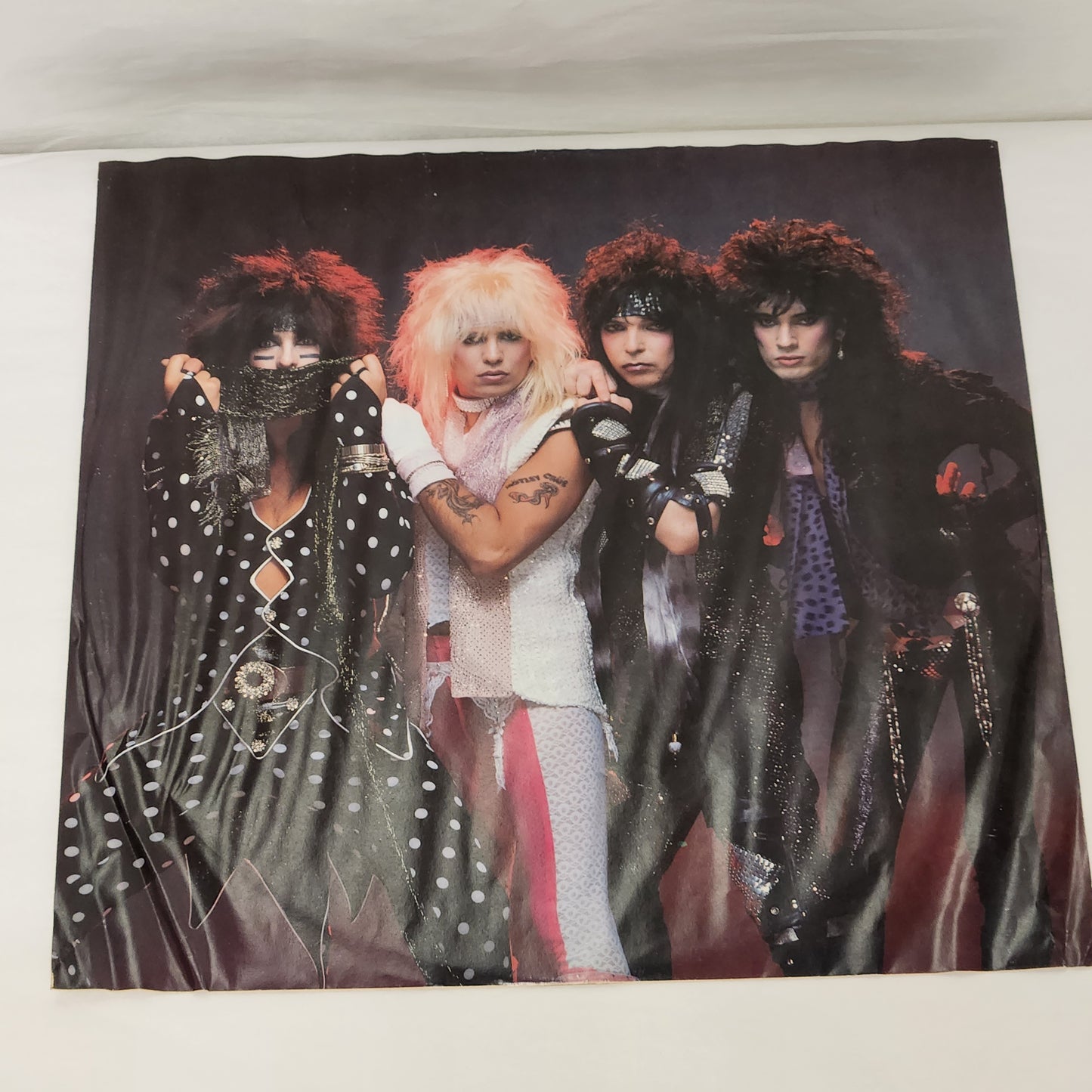 Motley Crue "Theatre Of Pain" 1985 Hard Rock Glam Metal Record Album