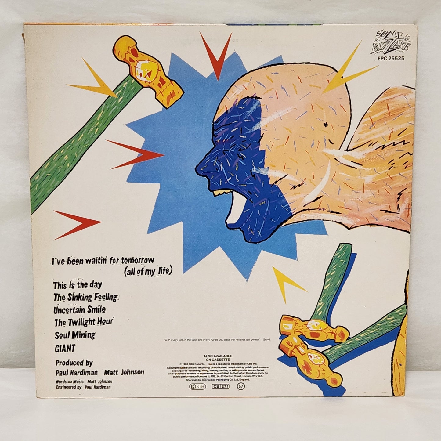 The The "Soul Mining" 1983 New Wave Synth Pop Record Album
