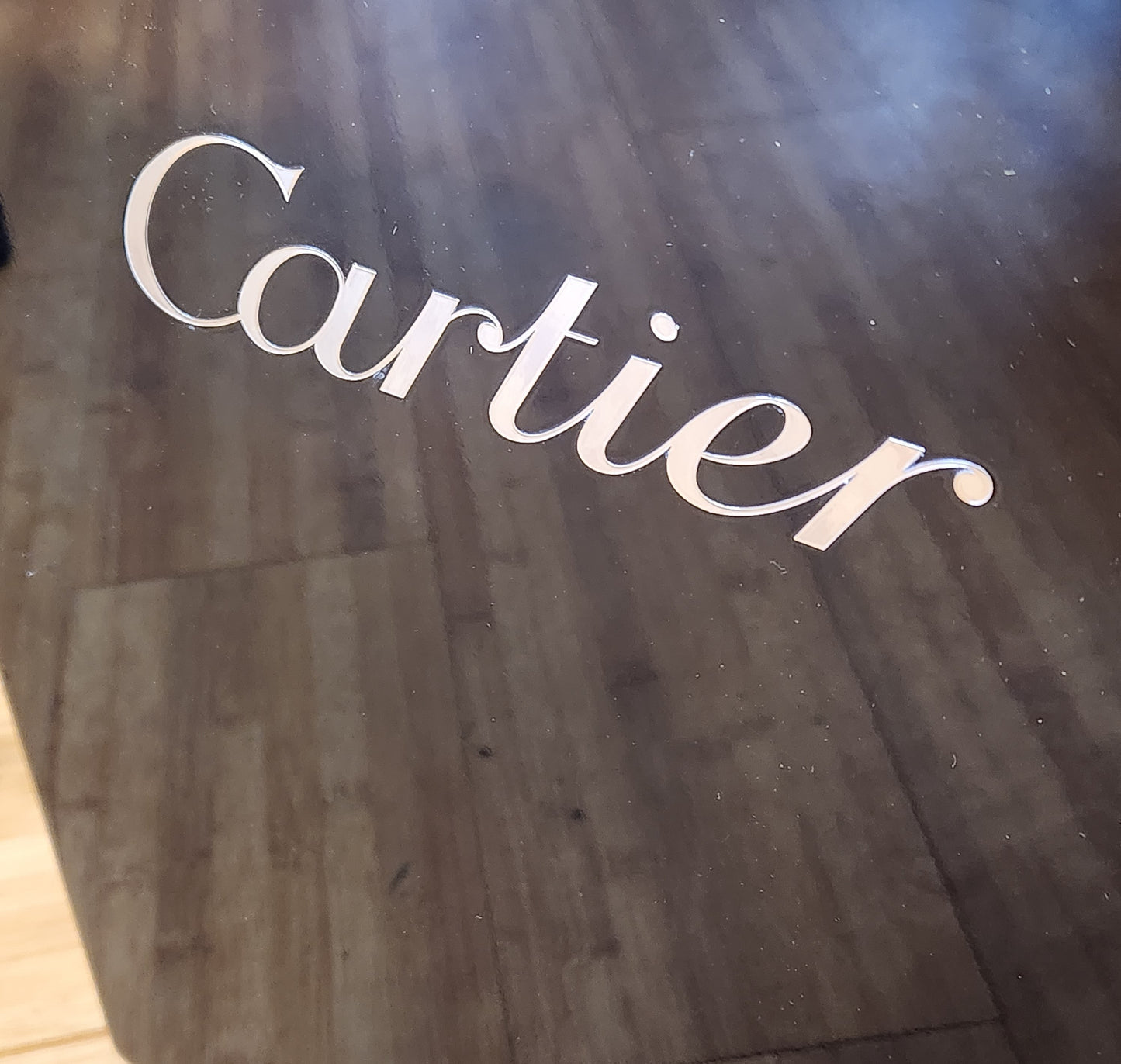 Vintage Cartier Dealer Store Display Fixture Stand