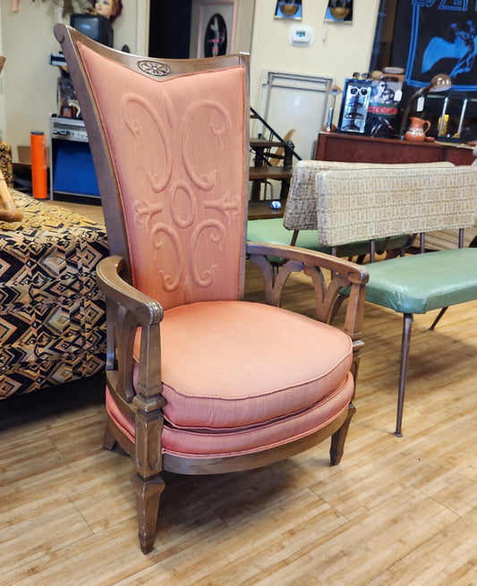Vintage Funky Pink Fairfield Arm Chair