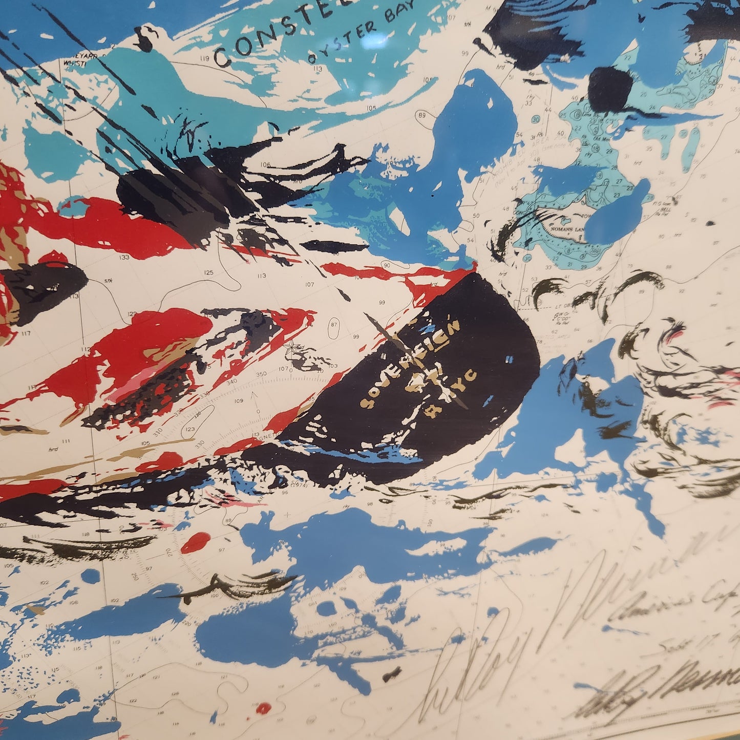 LeRoy Neiman "America's Cup" Hand Signed Serigraph