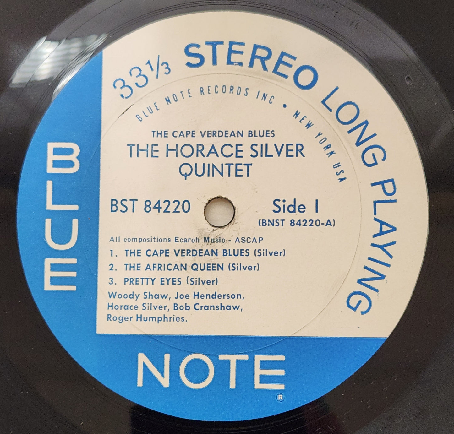 The Horace Silver Quintet "The Cape Verdean Blues" 1956 Jazz (Blue Note Records)