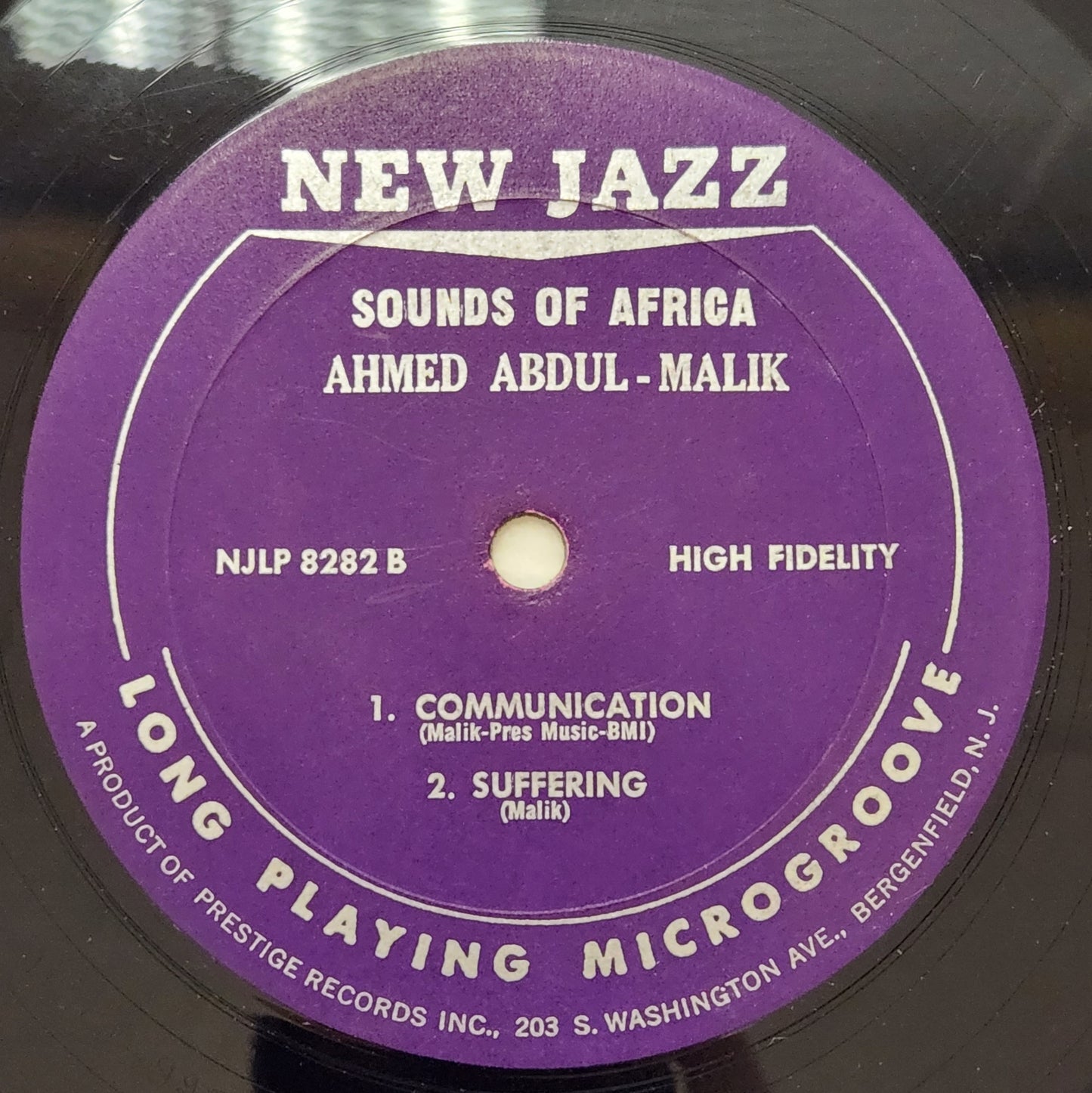 Ahmed Abdul-Malik "Sounds of Africa" 1963 Mono Jazz Album