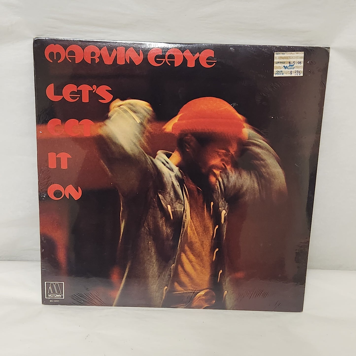 SEALED Marvin Gaye "Let's Get It On" 1981 Motown Reissue Funk & Soul Album