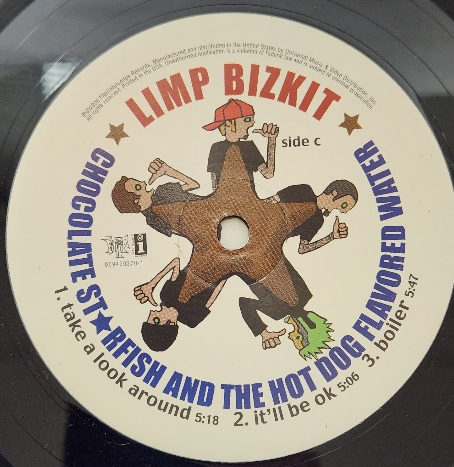 Limp Bizkit "Chocolate Starfish & The Hotdog Flavored Water" 2000 Nu Metal 2 LP Album