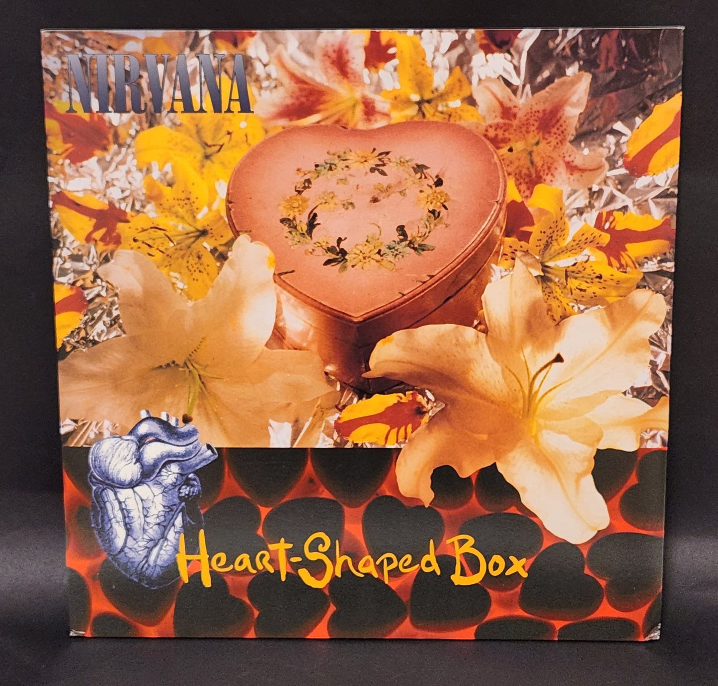 Nirvana "Heart-Shaped Box" 1993 Alt Rock Grunge Promo EP Record Album