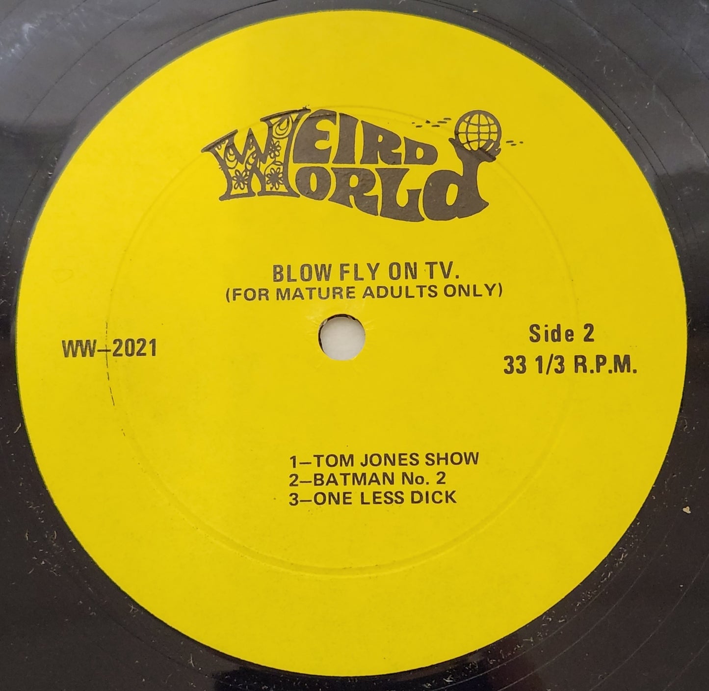 Blowfly "Blowfly On TV" 1974 Erotic Funk & Soul Record Album