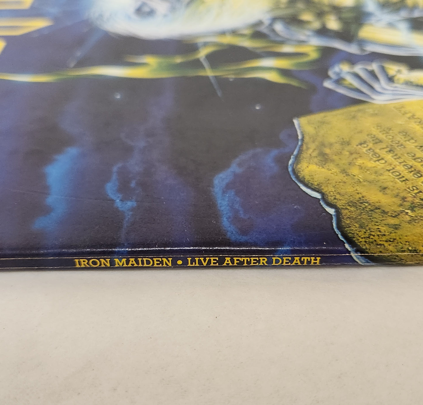 Iron Maiden "Live After Death" 1985 Heavy Metal Hard Rock 2 LP Record Album