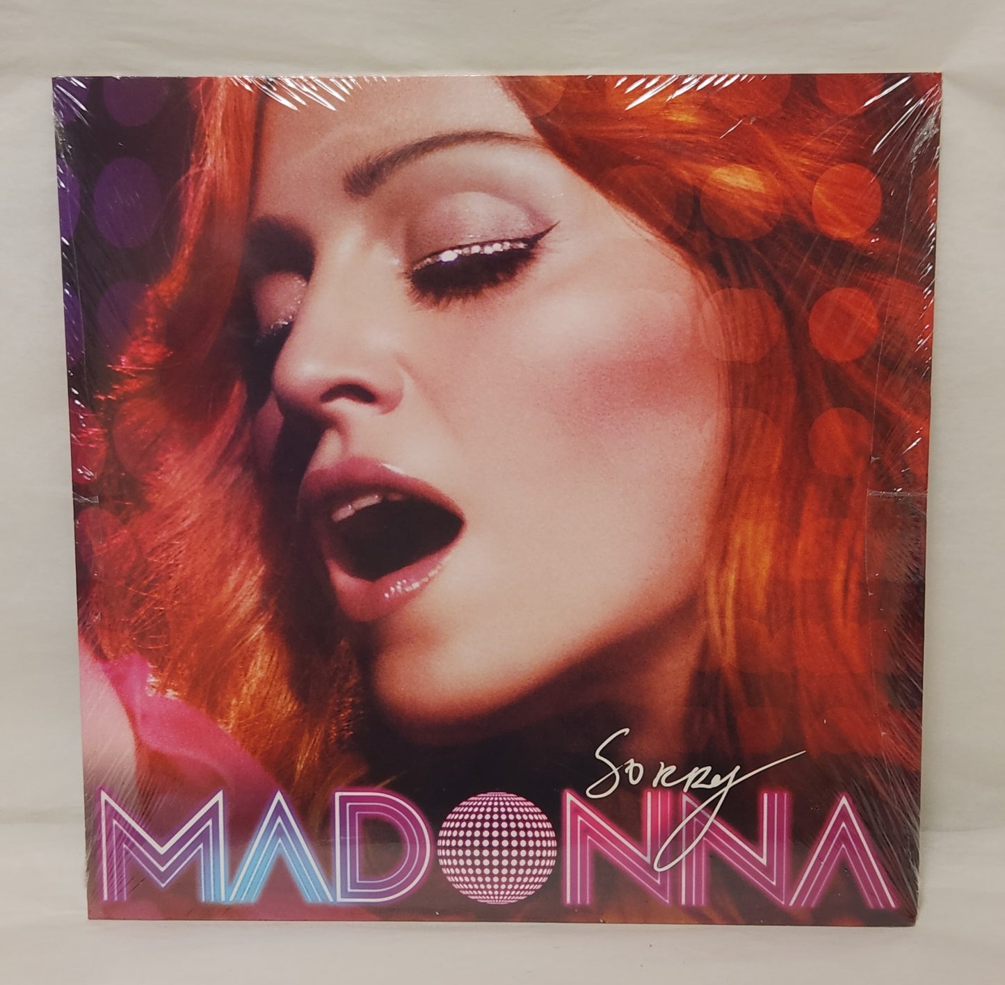 Madonna "Sorry" SEALED 2006 2 LP Electronic Synth Pop Album