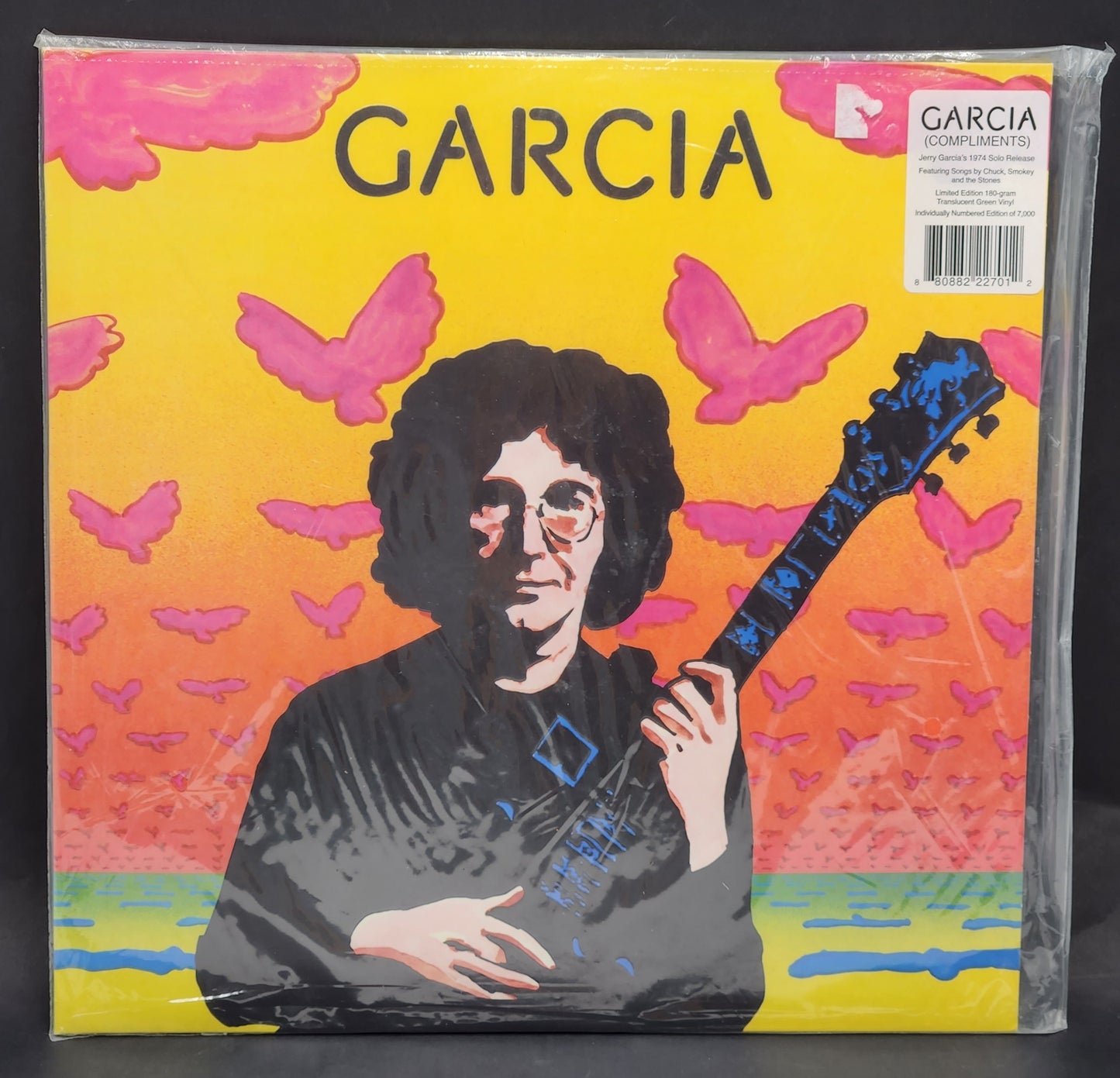 SEALED Jerry Garcia "Garcia (Compliments)" Folk Rock 2015 Limited Edition Record (Green Vinyl)