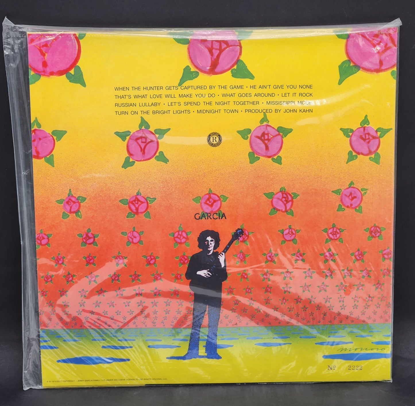 SEALED Jerry Garcia "Garcia (Compliments)" Folk Rock 2015 Limited Edition Record (Green Vinyl)