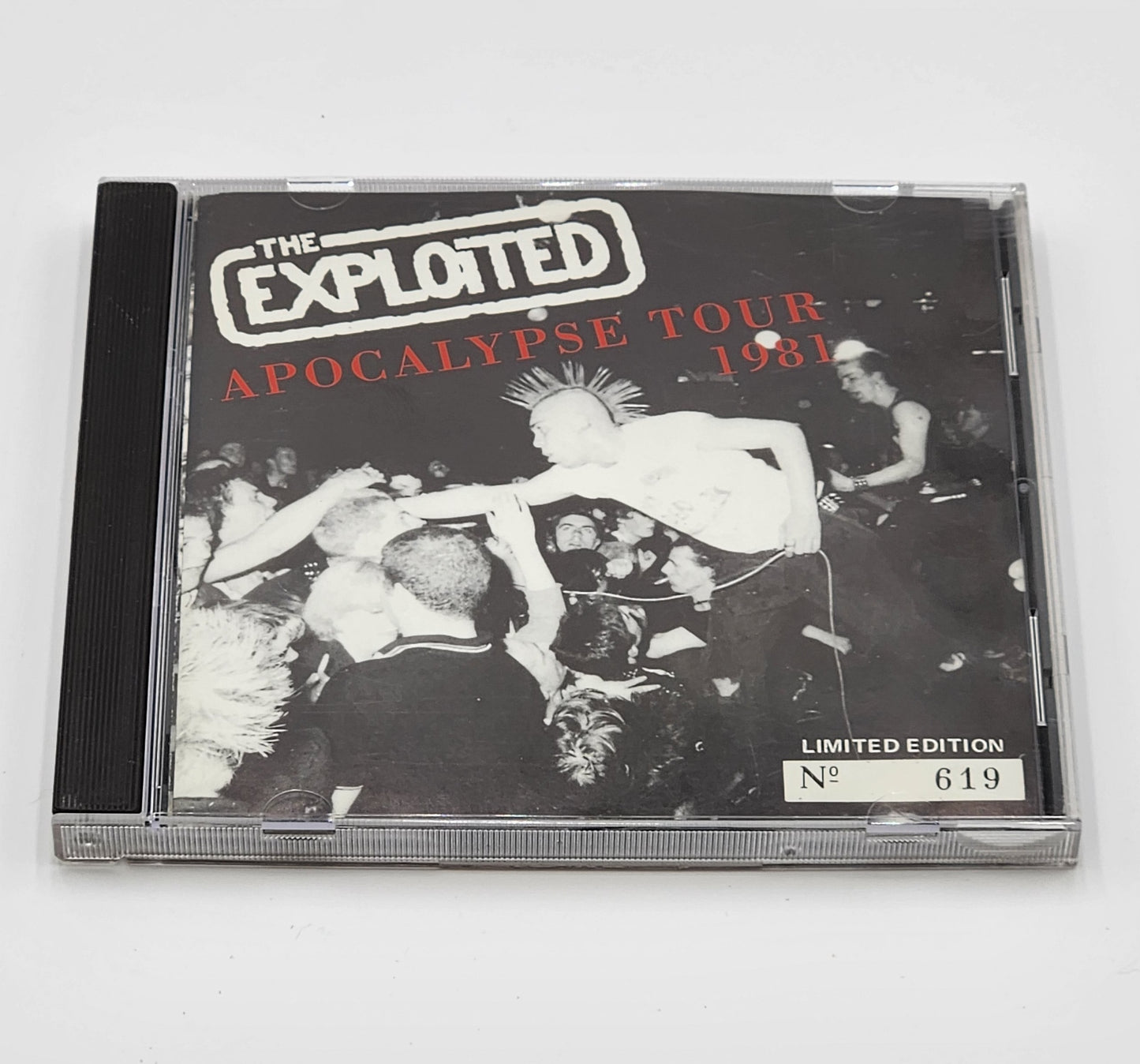 The Exploited "Apocalypse Tour 1981" Limited Ed & Numbered Punk CD