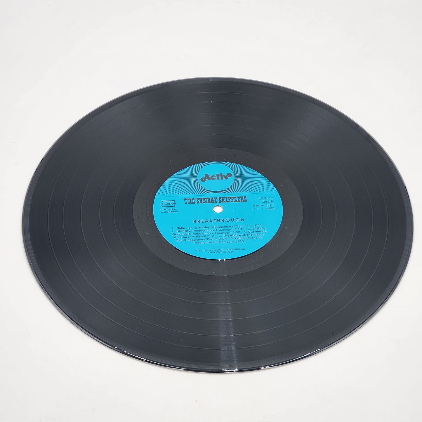 Rare 1988 The Sunday Skifflers "Breakthrough" Folk Country Record Album