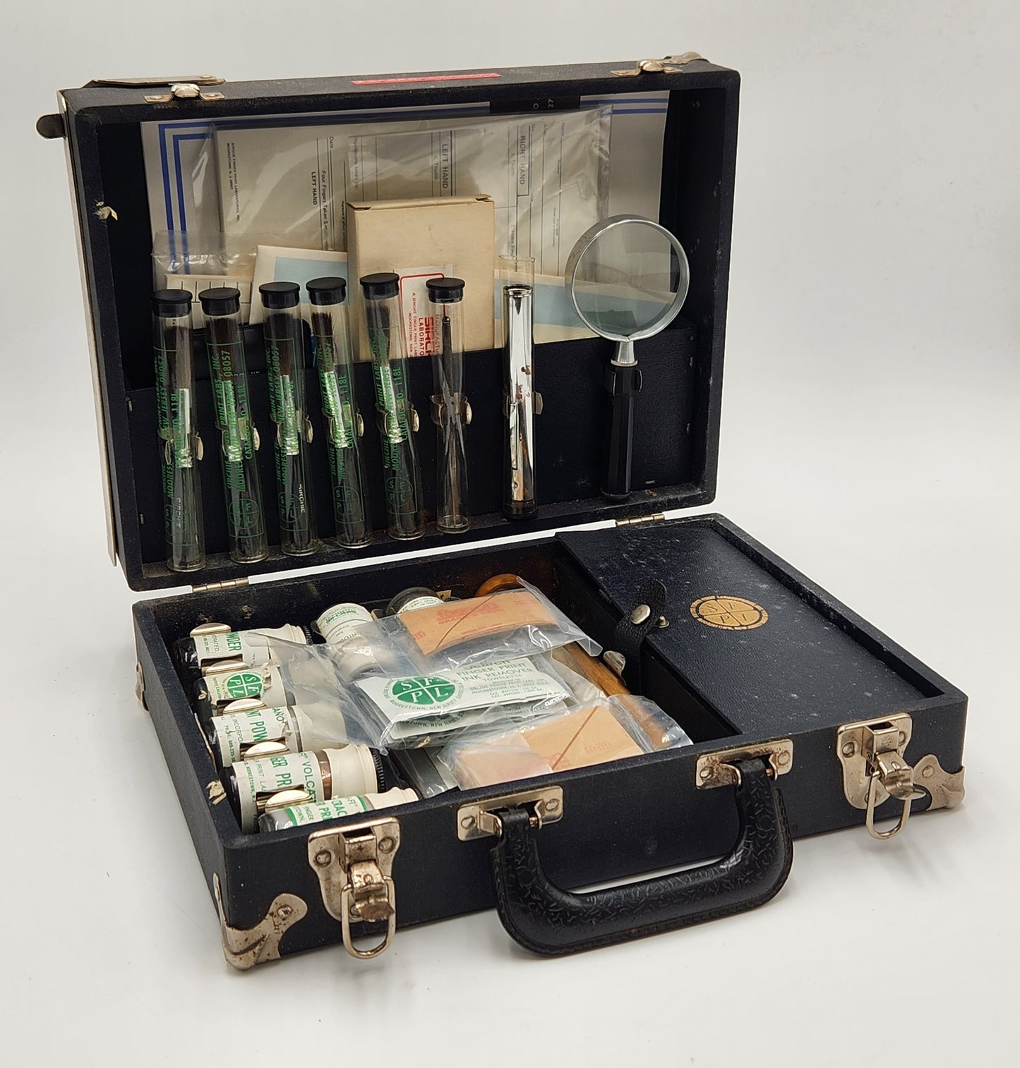 Vintage 1974 Sirchie Fingerprint Kit