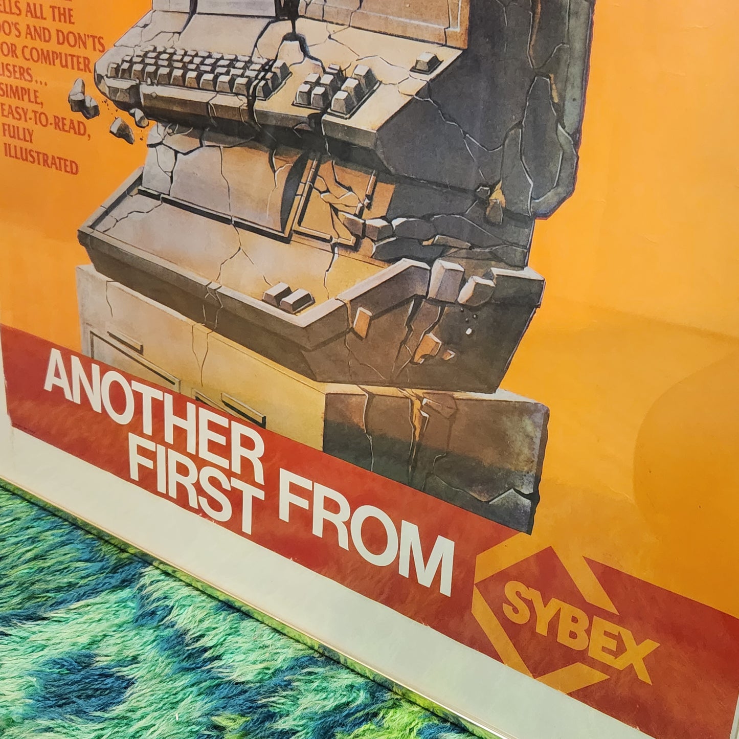 1981 Sybex Vintage Early Computer Advertising Poster