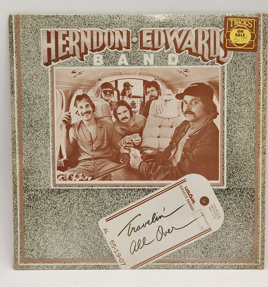 Herndon-Edwards Band "Travelin All Over" 1981 Rock Record Album