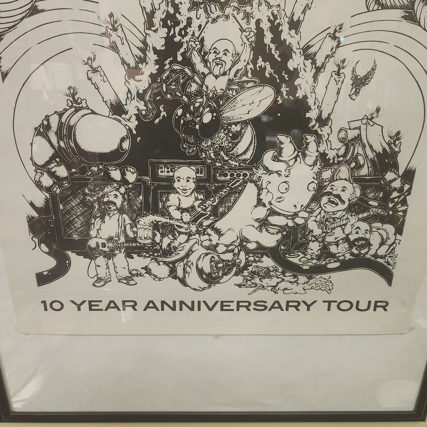 Torche Metal Band 10 Year Anniversary Tour Poster