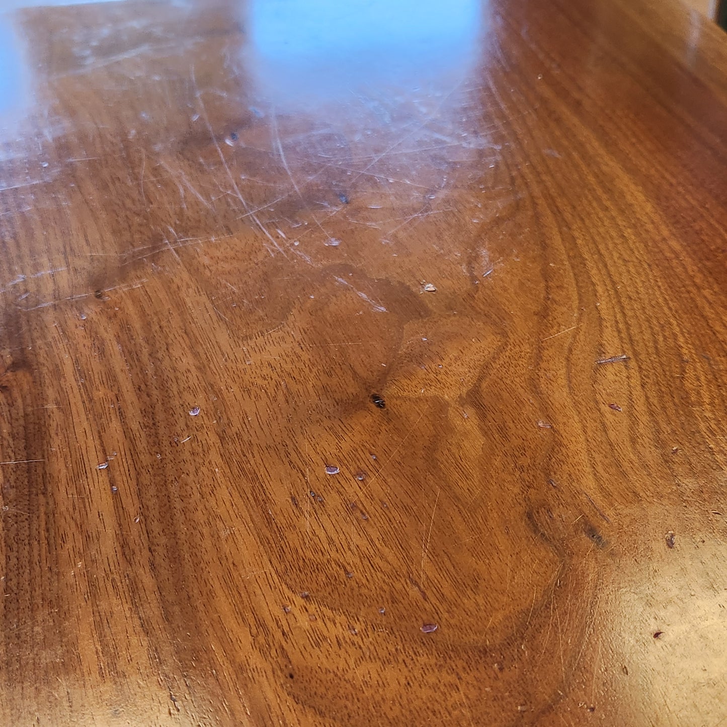 Industrial Live Edge Wood & Metal Coffee Table