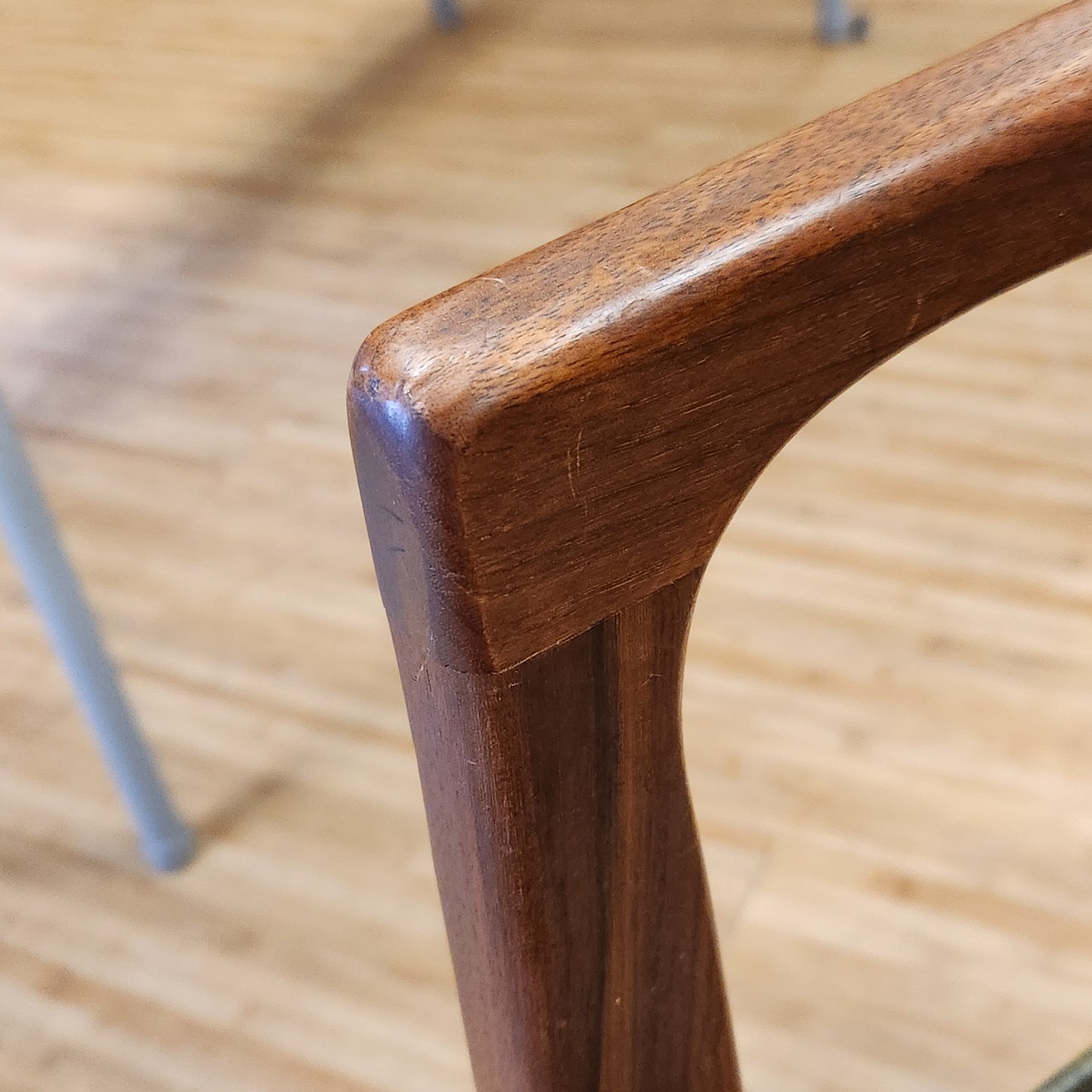 Pair Of Walnut Mid-Century Lounge Chairs