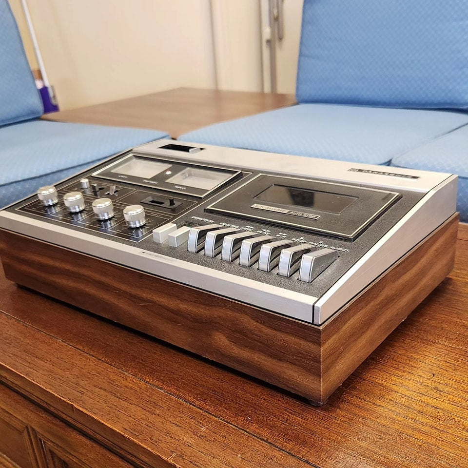 Vintage Panasonic Stereo Cassette Deck Tape Player