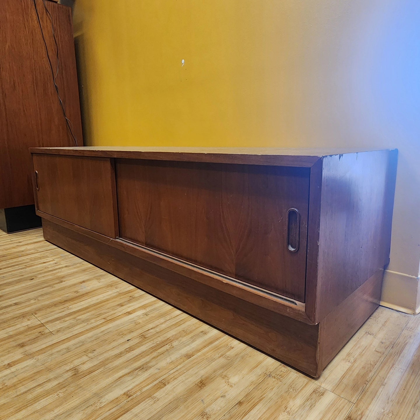 Mid-Century Low Profile Media Cabinet