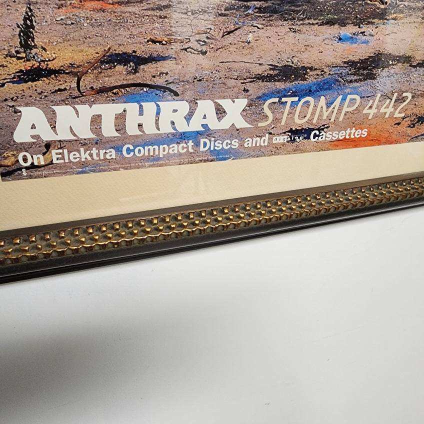 Anthrax Stomp 442 Record Store Album Promo Poster 1995