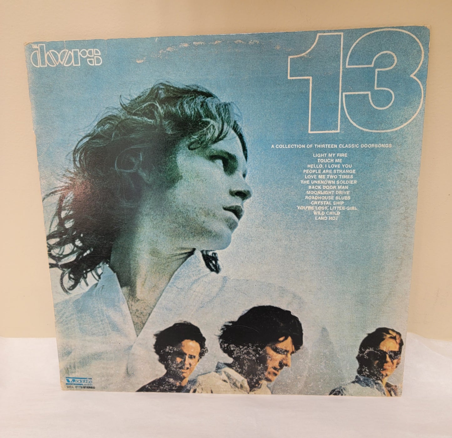 The Doors "13" Psychedelic Rock 1970  Compilation Record Album (Italy Import)