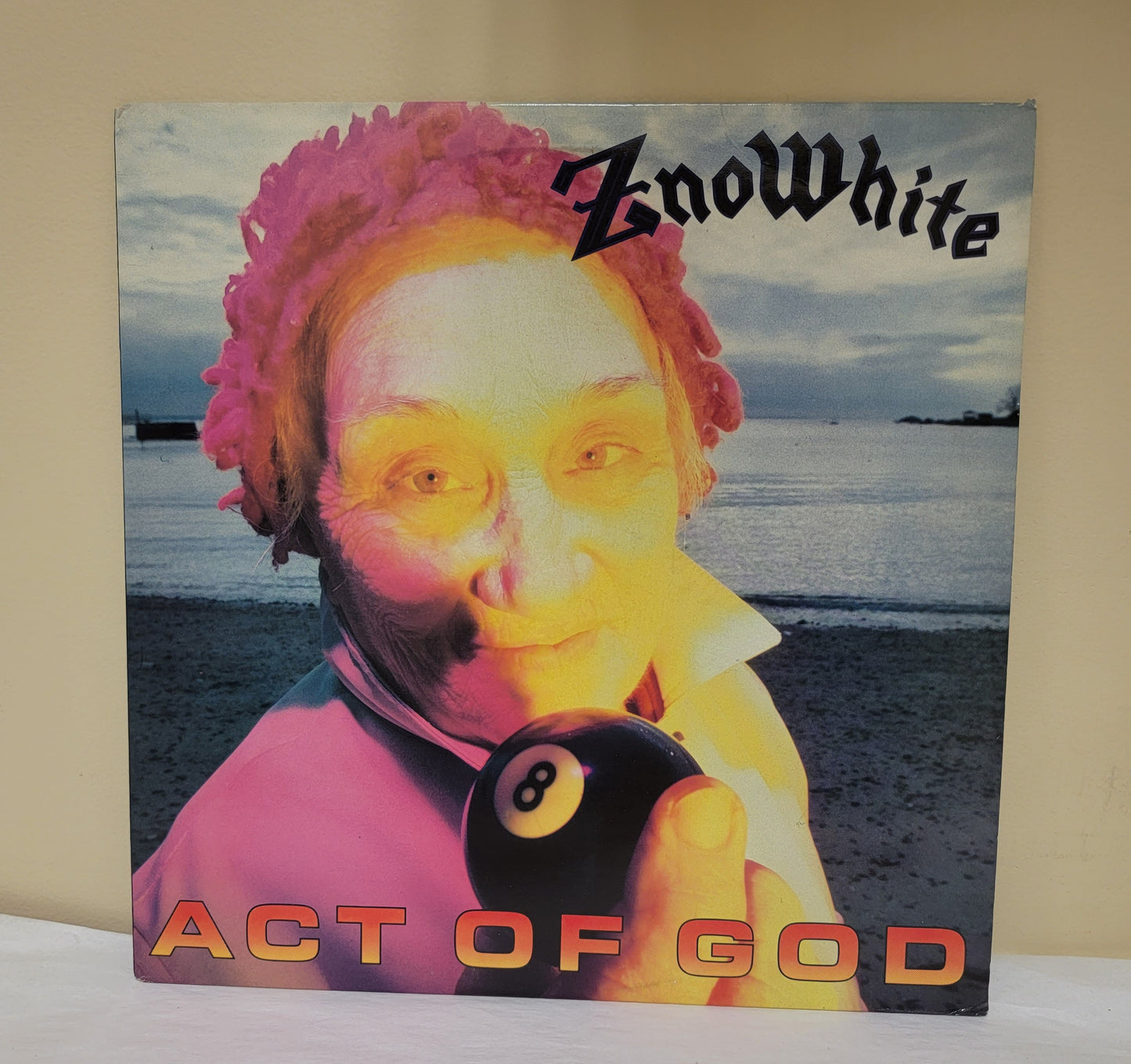 ZnoWhite "Act of God" 1988 Thrash Metal Record Album