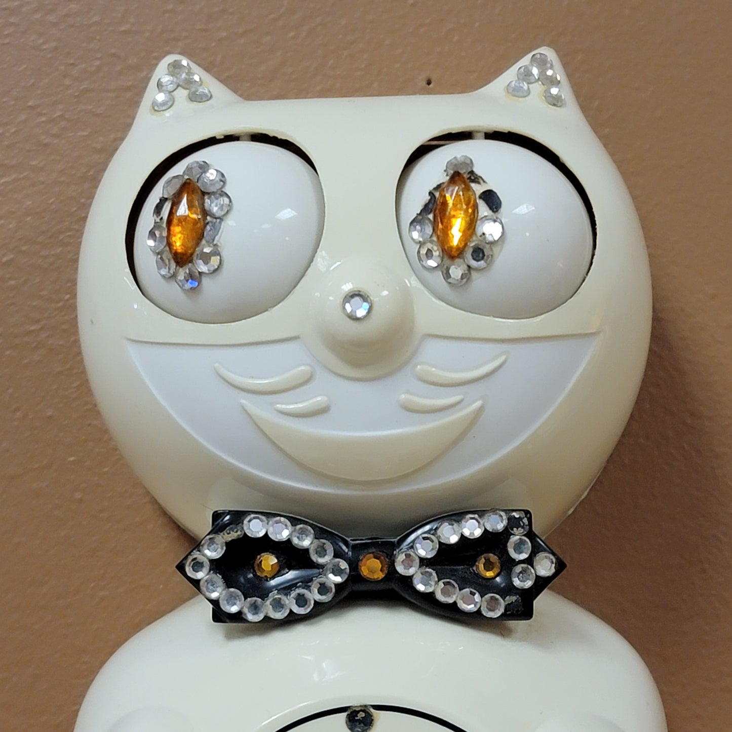 Rare Jeweled Animated Kit Cat Klock