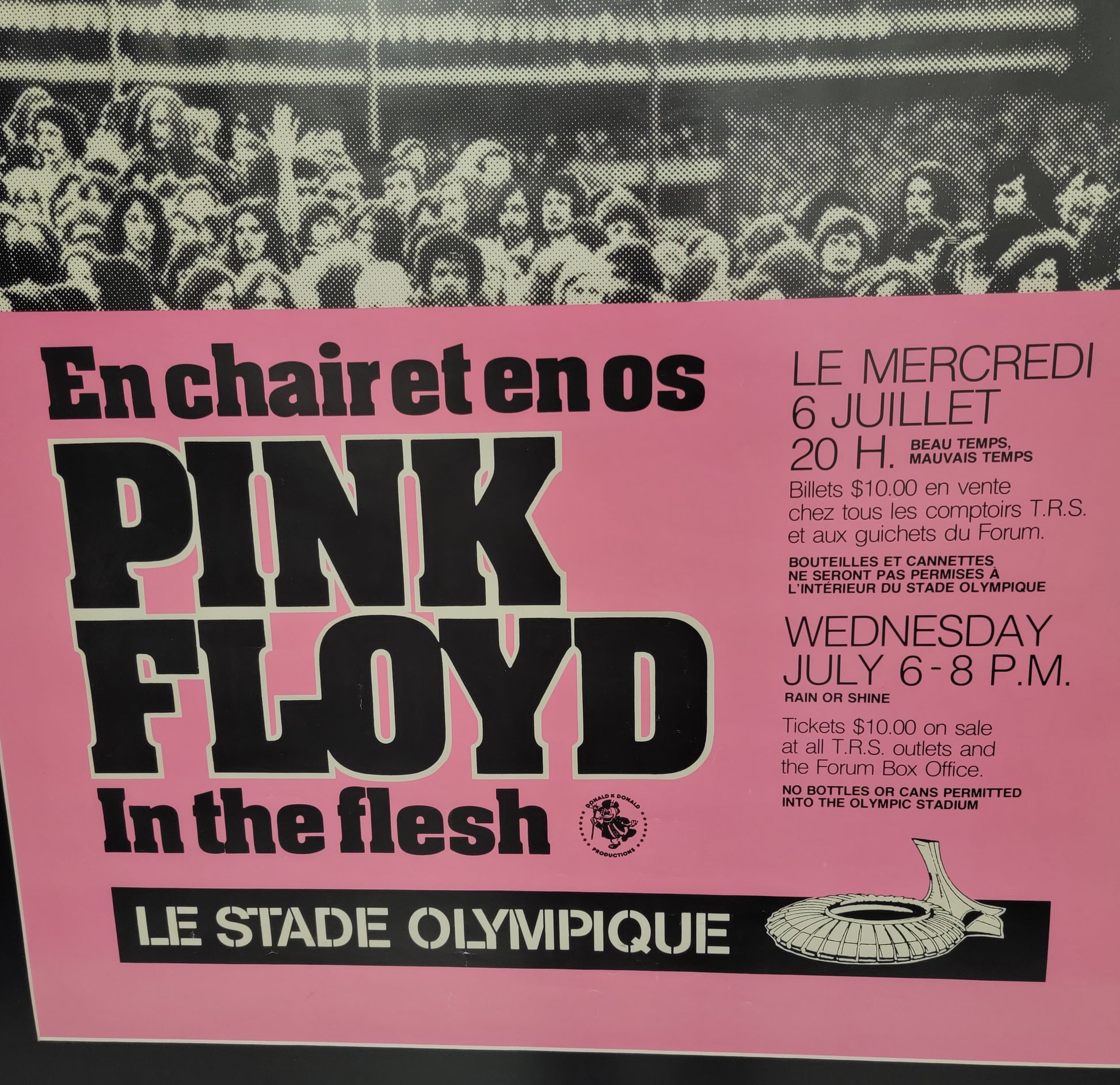 Pink Floyd - Original Tour Poster