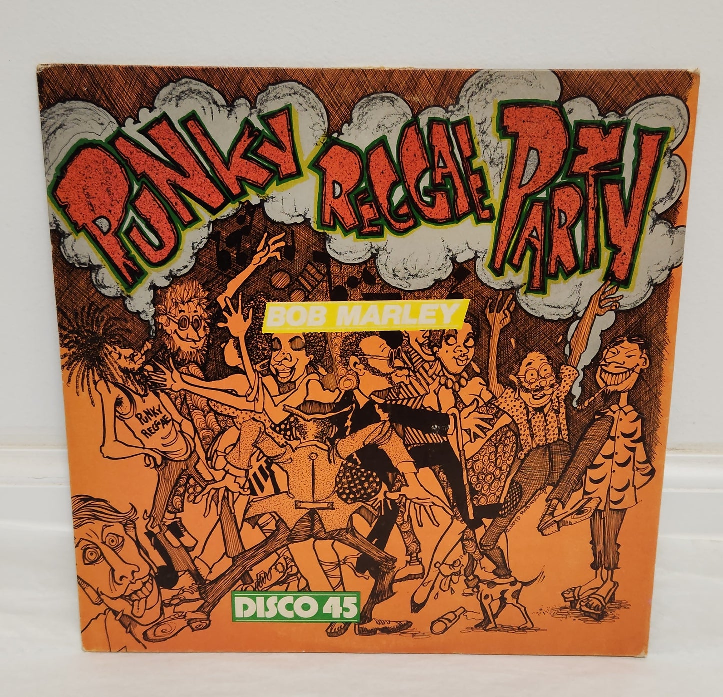 Bob Marley "Punky Reggae Party" 45 RPM Reggae Album Single