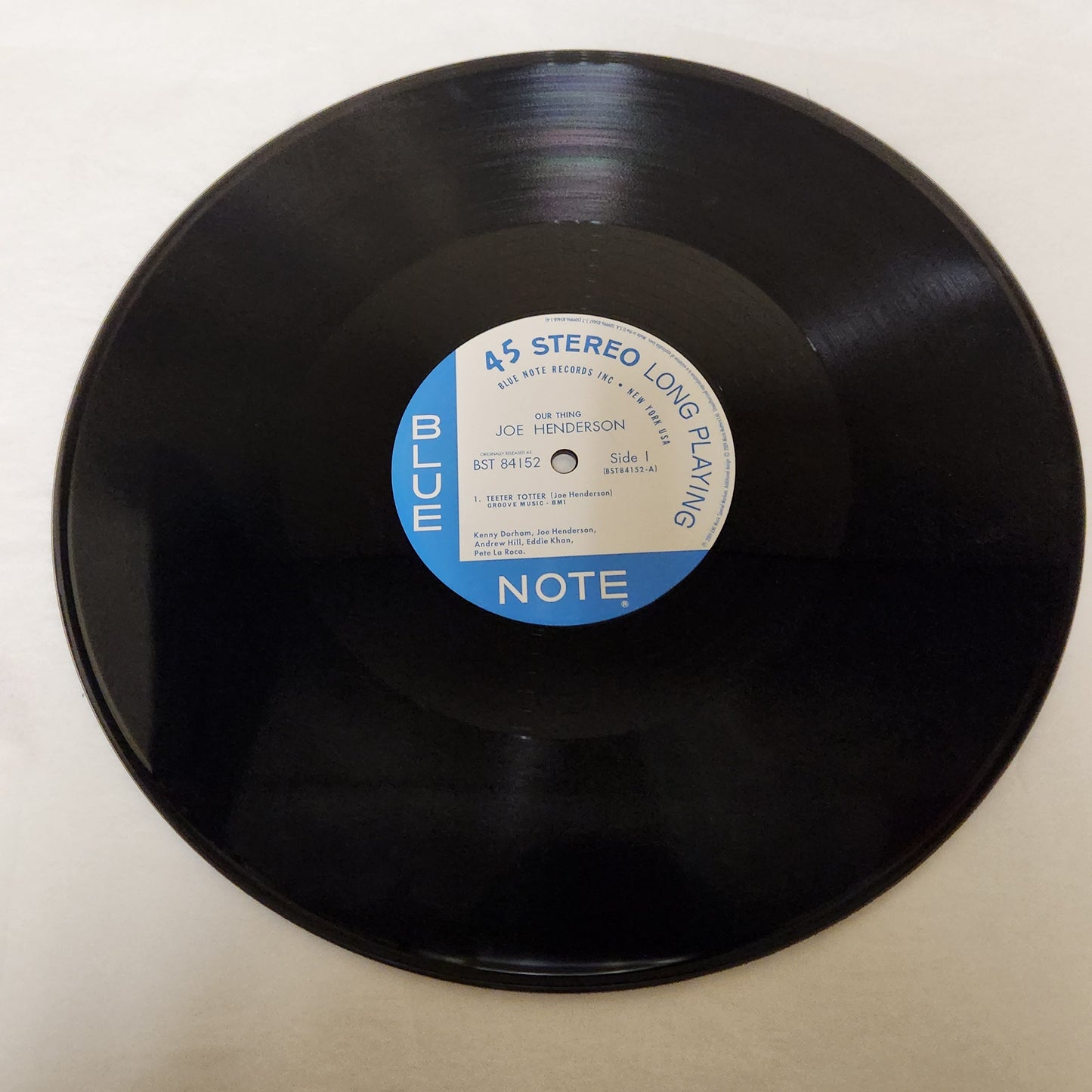 Joe Henderson "Our Thing" Jazz Music Matters Blue Note 2009 Reissue 2LP 45 RPM Album