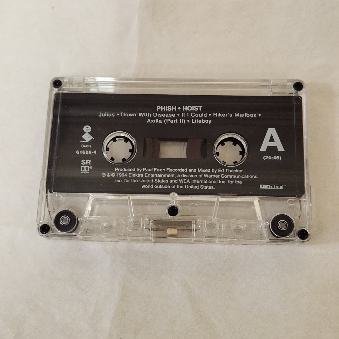 Phish "Hoist" 1994 Psychedelic Rock / Alternative Rock Cassette Tape