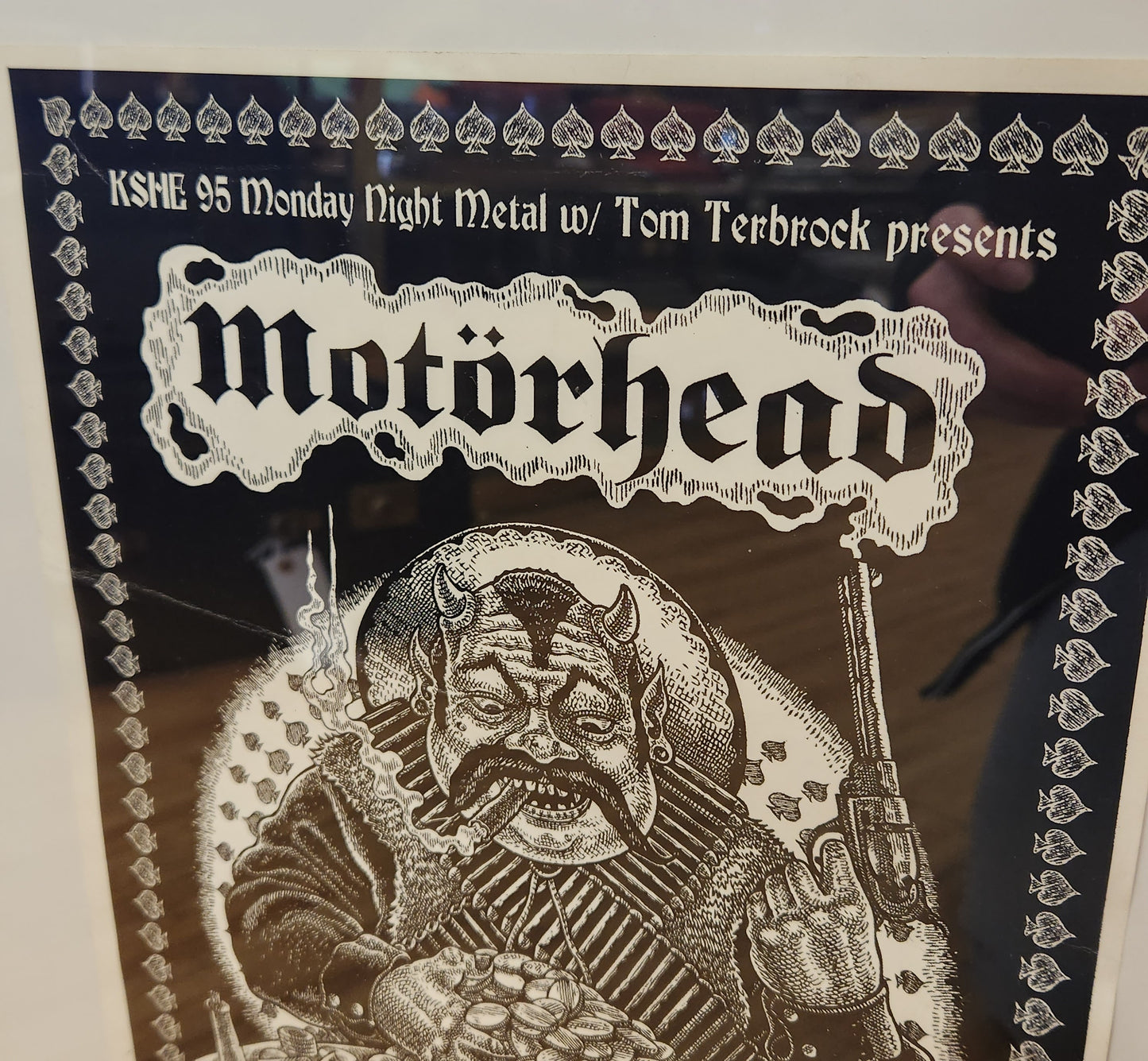 Motorhead KSHE 95 Monday Night Metal Concert Poster