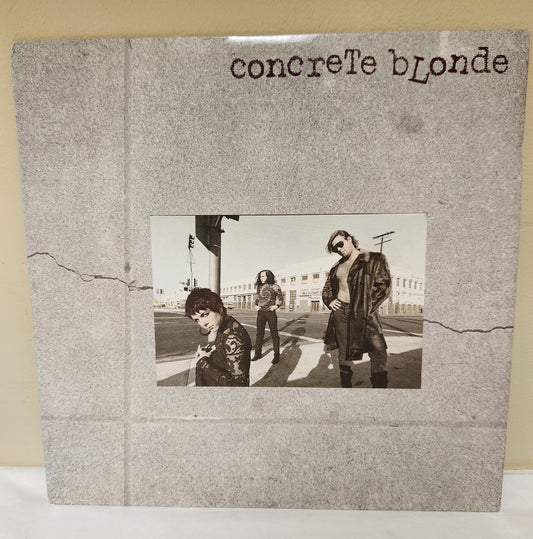 Concrete Blonde Self-Titled 1986 Alt Rock Record Album