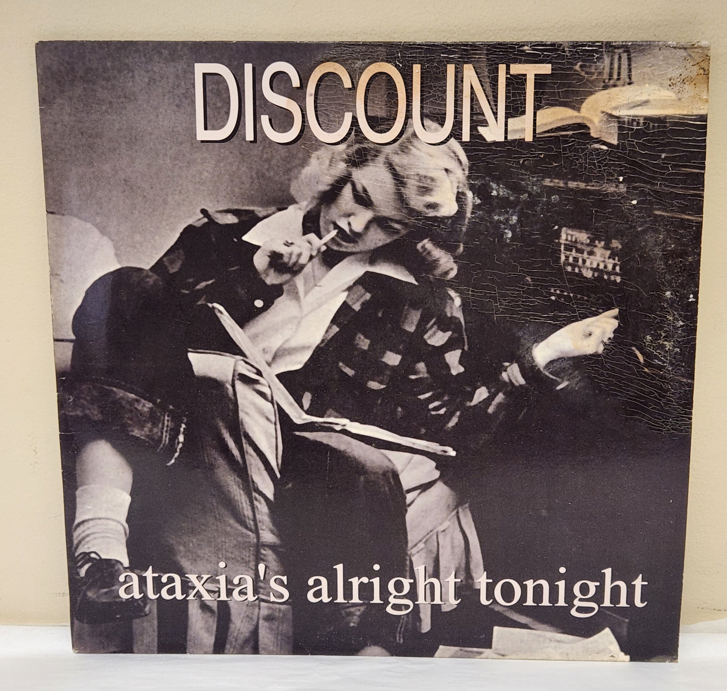 Discount "Ataxia's Alright Tonight" 1996 Punk Rock Album (White Vinyl)