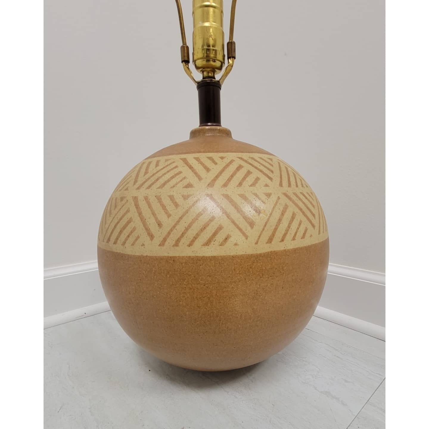 Mid-Century Modern Pottery Table Lamp