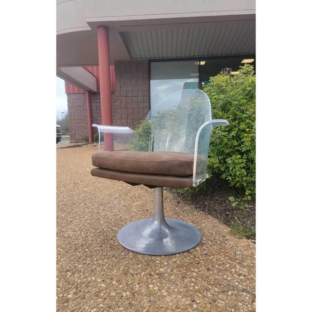 Mid-Century Modern Laverne-Style Lucite Chair
