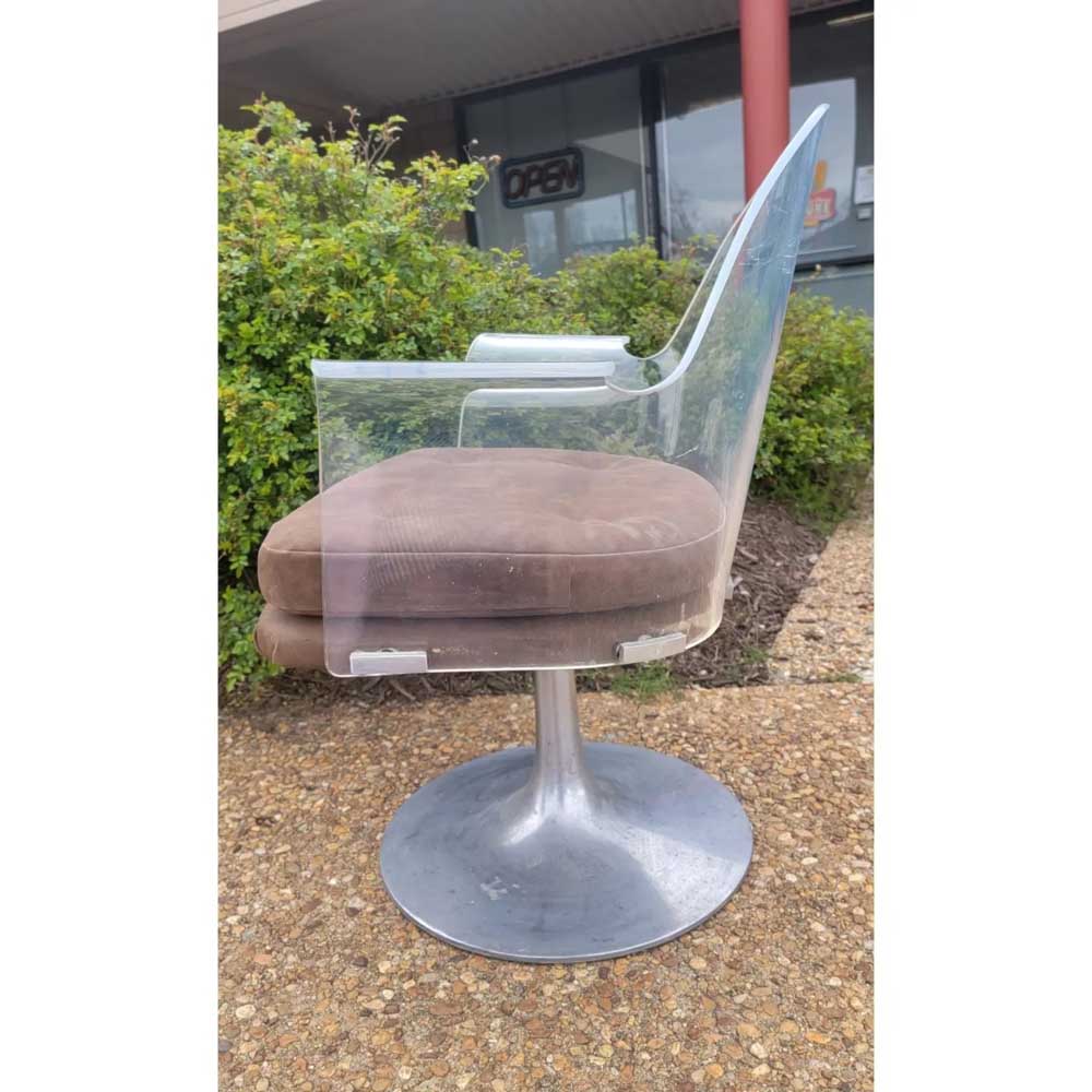 Mid-Century Modern Laverne-Style Lucite Chair