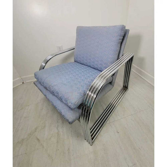 Mid-Century Modern Thayer Coggin Reynolds Lounge Chair (Milo Baughman Designed)