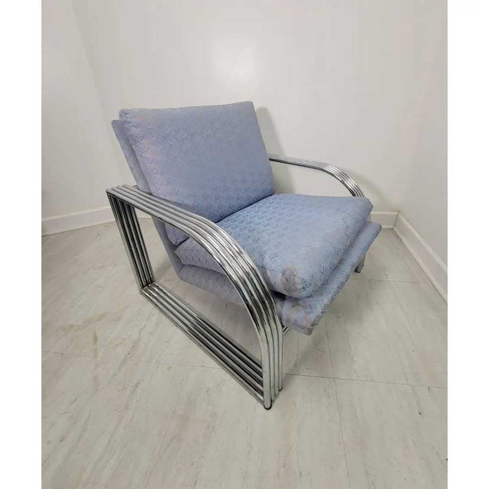 Mid-Century Modern Thayer Coggin Reynolds Lounge Chair (Milo Baughman Designed)