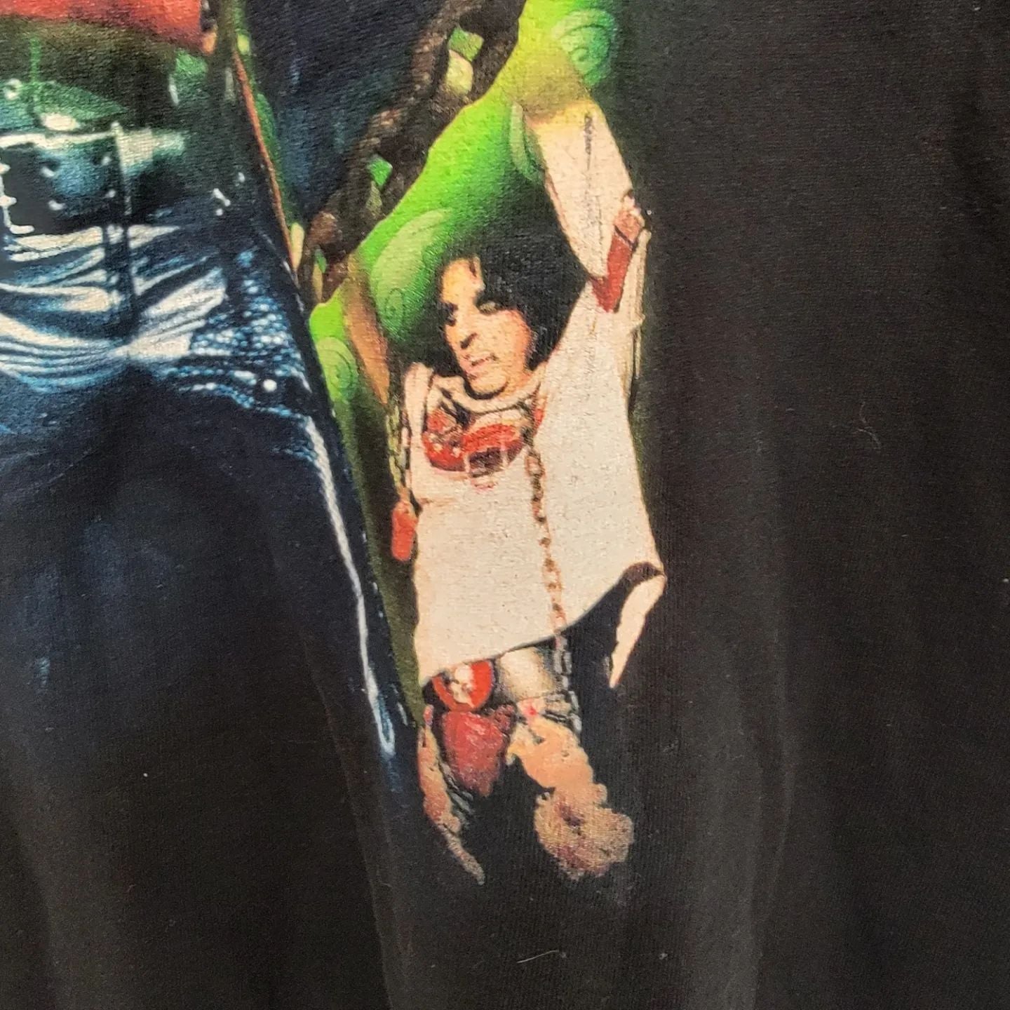 2002 Alice Cooper Dragontown Concert  Tour T-Shirt