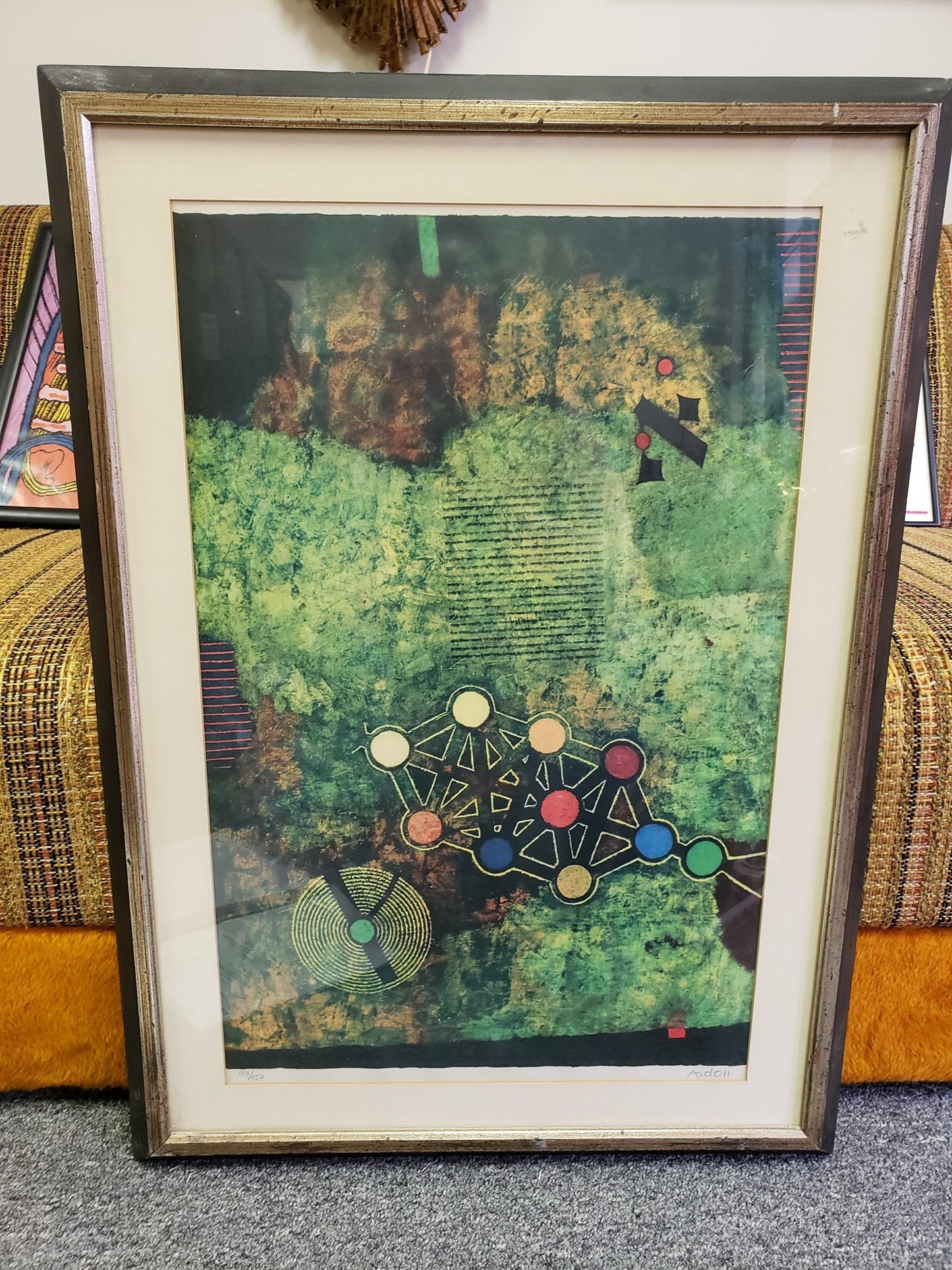 Modernist Abstract Signed & Numbered Print