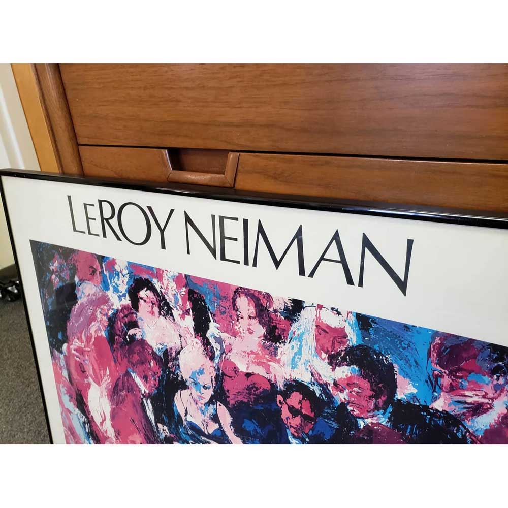 Vintage LeRoy Neiman Hammer Graphics Gallery Poster