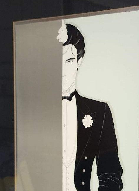 Man In Tuxedo Postmodern Pop Art Silkscreen Print