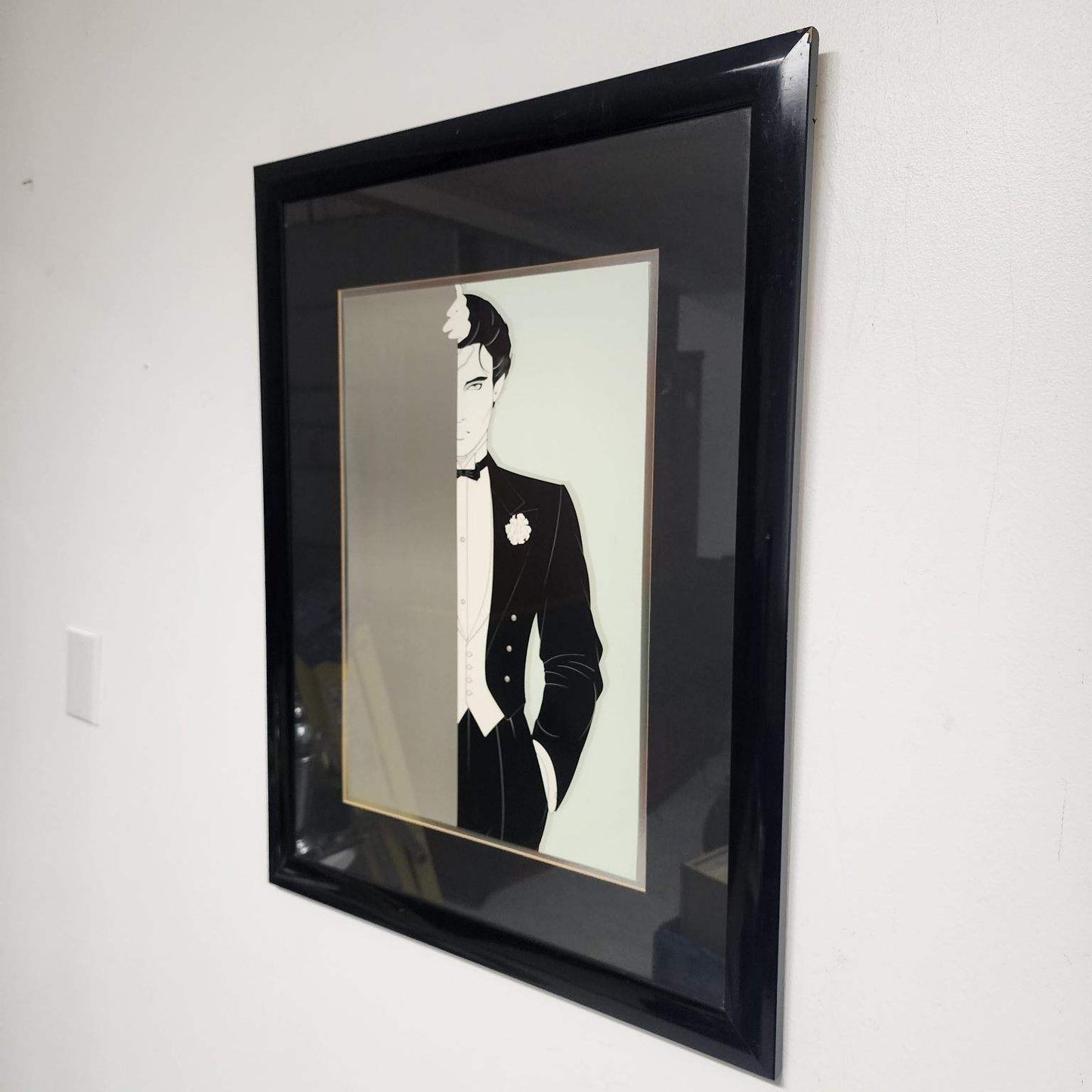 Man In Tuxedo Postmodern Pop Art Silkscreen Print