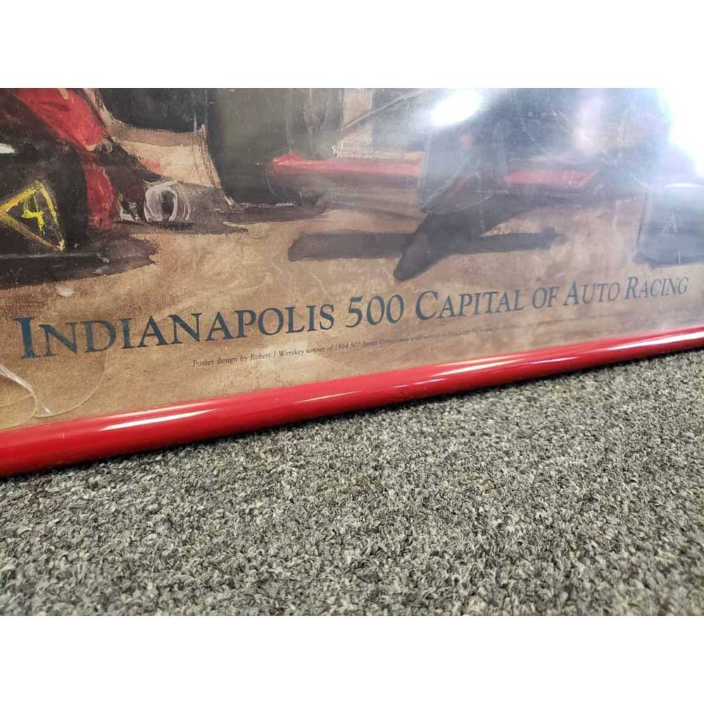 Vintage Indianapolis 500 Wall Poster Art